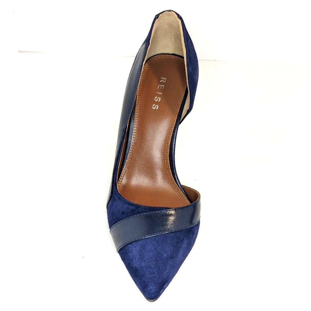 NWOT Reiss suede and leather heels - Picture 3 of 16